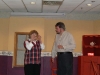Kate McNally as Noreen & Larry Coughlin as Michael in rehear